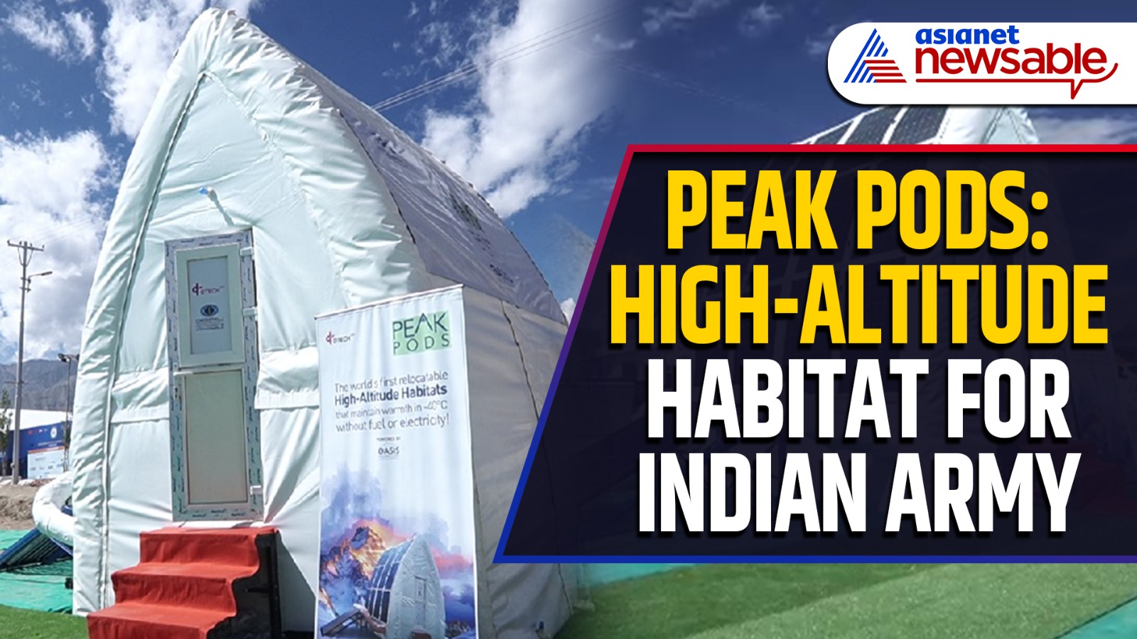 Exclusive Inside 'Peak Pods': Revolutionary habitat solution aiding Indian Army troops endure Ladakh's harsh winter snt