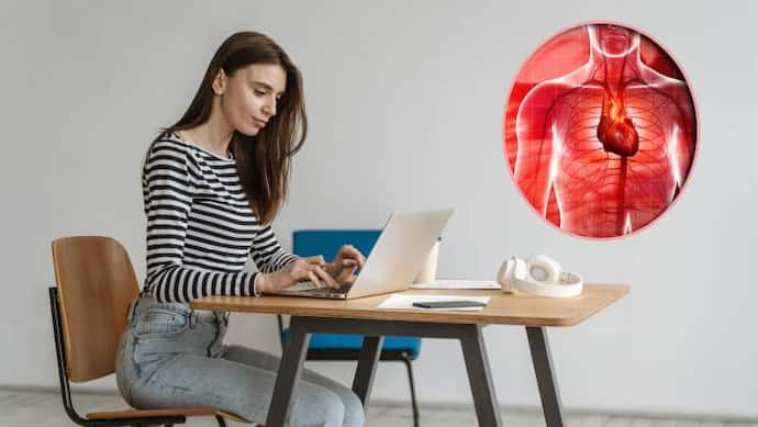 hybrid work culture risk factor related to heart health