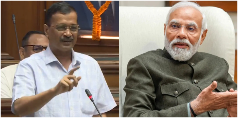 Arvind Kejriwal criticizes PM Narendra Modi in the Delhi Assembly