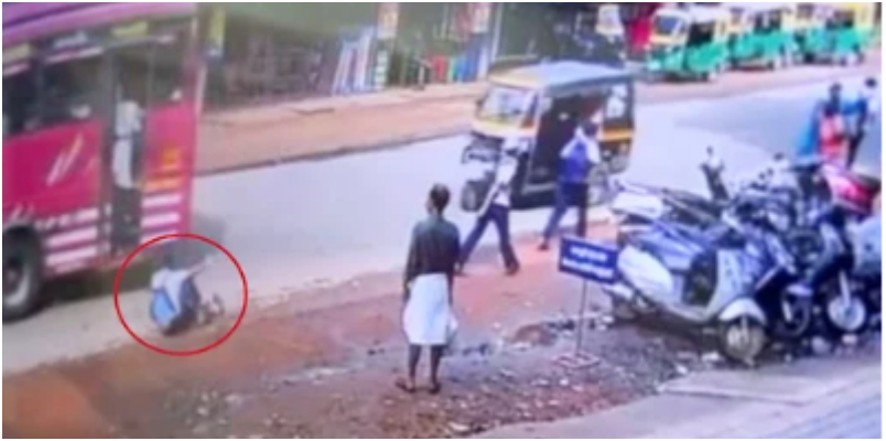 Kozhikode kuttiyadi bus accident latest news School student was injured after falling from a careless bus in Kozhikode