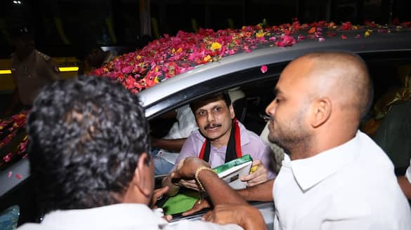 Former minister Senthil Balaji was released from Puzhal Jail in Chennai on conditional bail vel