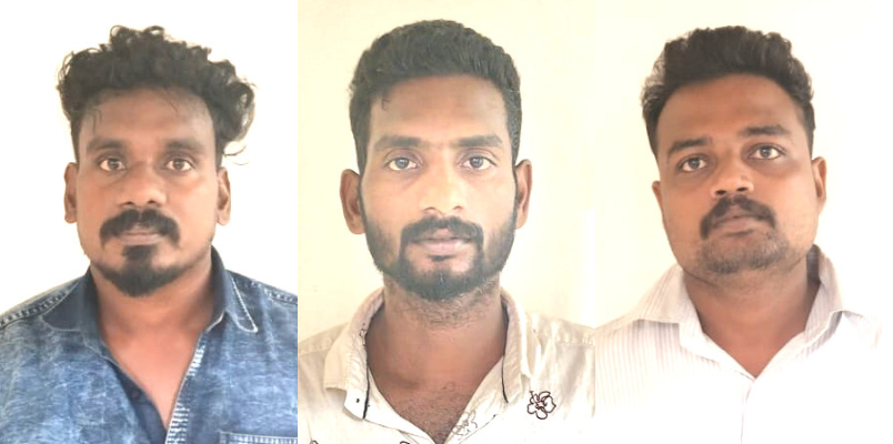 Three accused arrested for attempt to murder a youth in alappuzha cherthala