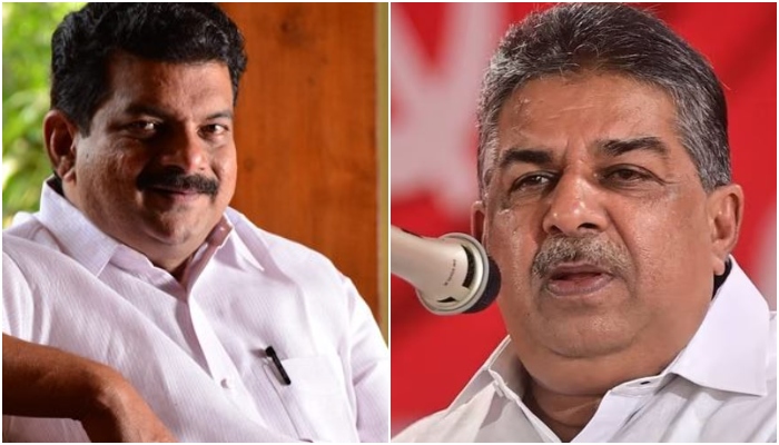 Saji Cherian against PV Anvar MLA  after declared war against Chief Minister pinarayi vijayan