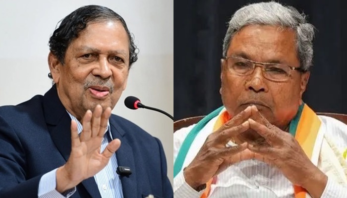 Santosh Hegde On CM Siddaramaiah Case asks CM to Resign on moral ground san