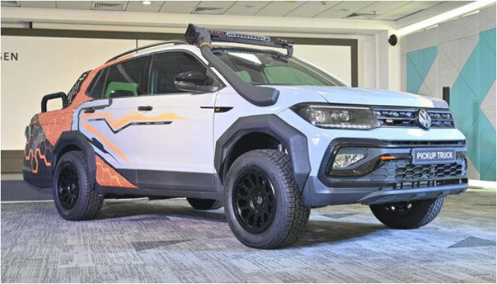 Skoda Auto Volkswagen India Private Limited unveiled a new pickup truck concept as part of Student Car Project