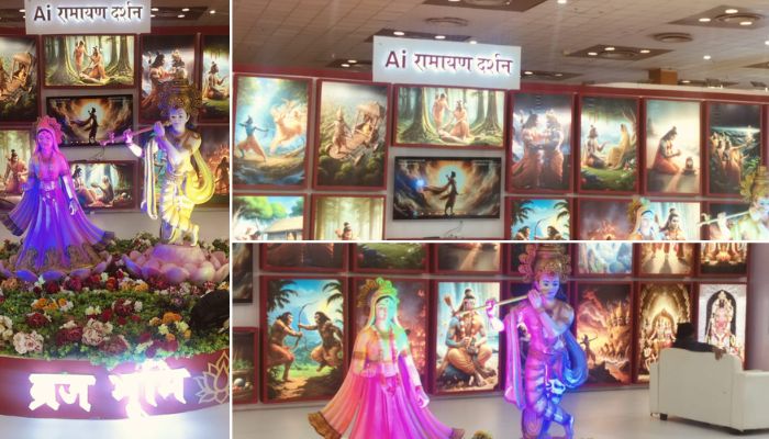 AI Ramayana Darshan pavilion wows visitors at UP International Trade Show 2024 vel