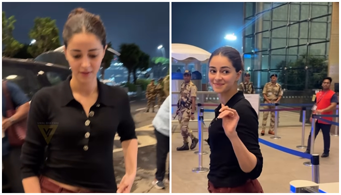 IIFA 2024: Ananya Panday leaves for Abu Dhabi; slays in stylish outfit - WATCH ATG