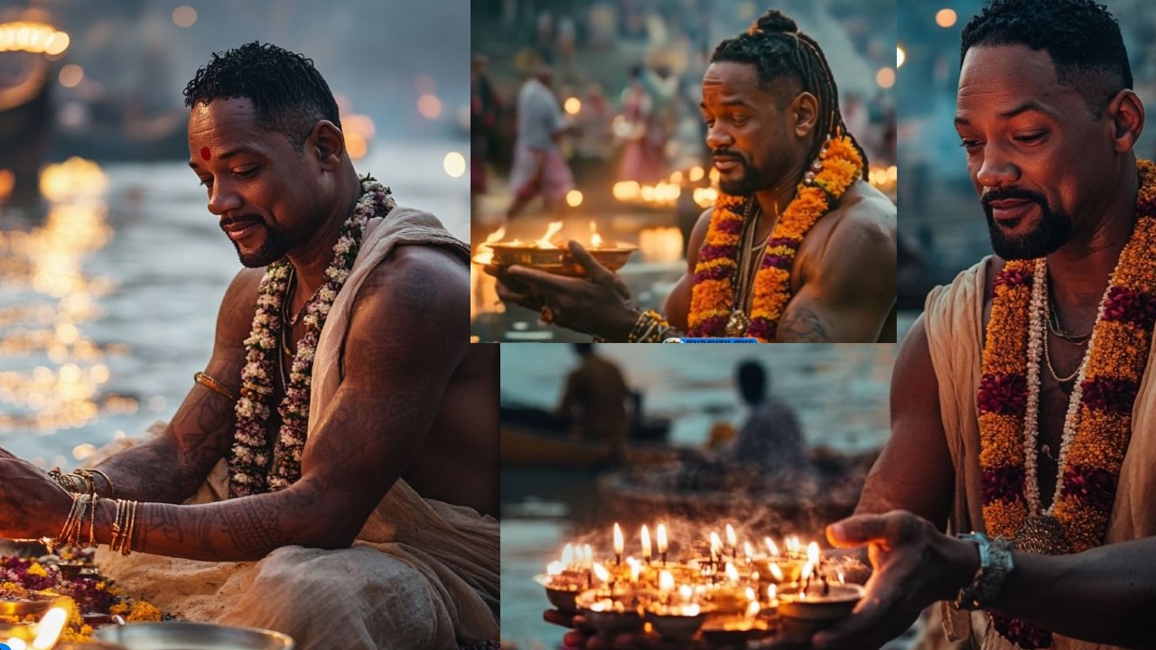 Hollywood actor Will Smith Celebrated his Birthday in Varanasi, Stunned fans worldwide