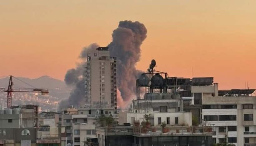 Israel strikes Hezbollah's central headquarters in Lebanon's Beirut; dramatic videos surface (WATCH)