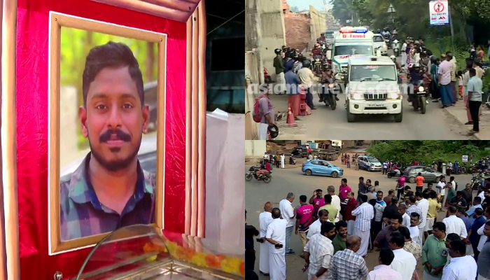 Mortal remains of Arjun reach home in Kozhikode, thousands gather to pay last respects dmn