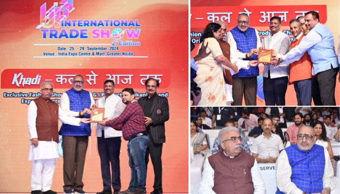 Union Minister Giriraj Singh lauds Uttar Pradesh progress in Textiles sector at Khadi fashion show vkp