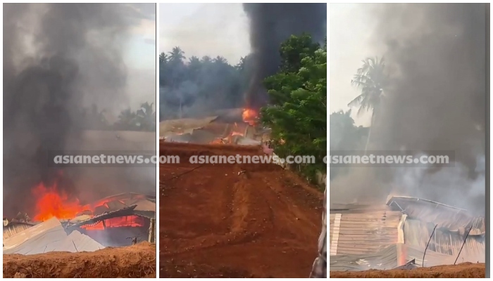 Kerala: Fire breaks out at sofa company in Palakkad, short circuit suspected dmn