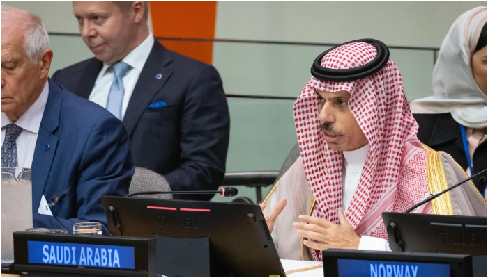 saudi arabia announced international alliance to build palestine 