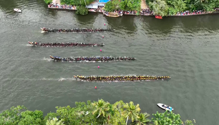 Nehru Trophy Boat Race 2024 started in punnamada latest updates