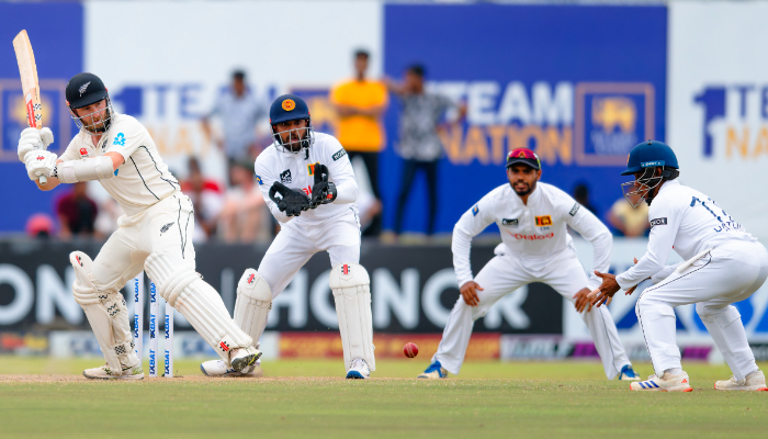 sri lanka in front foot against new zealand in second innings