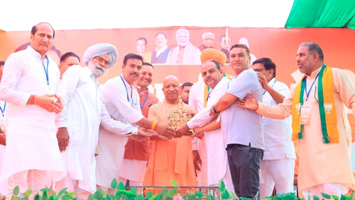 CM Yogi Campaigns in Haryana: From Ram Temple to Development AKP