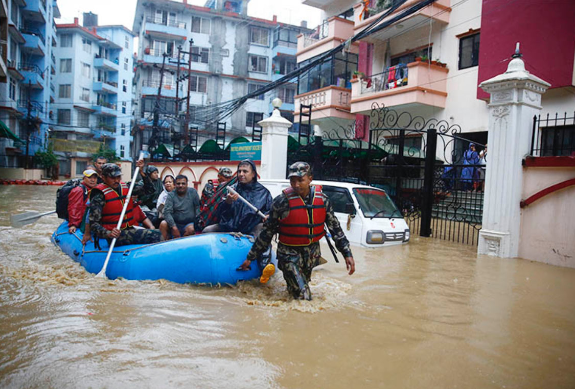 Flood disaster in Nepal 112 people died in 24 hours, Rain Triggered Landslides Wreak Havoc, Dozens Missing RMA