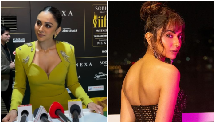 Rakul Preet Singh leaves IIFA carpet after asked about father-in-law Vashu Bhagnani RTM