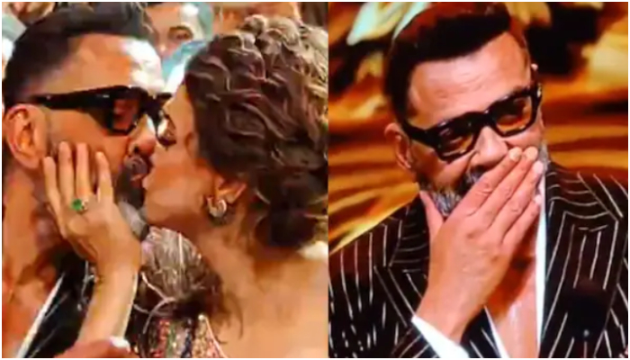 IIFA 2024: Bobby Deol gets emotional as he wins award at Abu Dhabi; wife Tanya kisses him - WATCH ATG