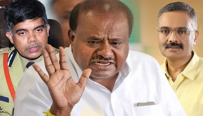 Never wrestle with pigs ADGP's insensitive comment to Union minister HD Kumaraswamy triggers controversy AJR