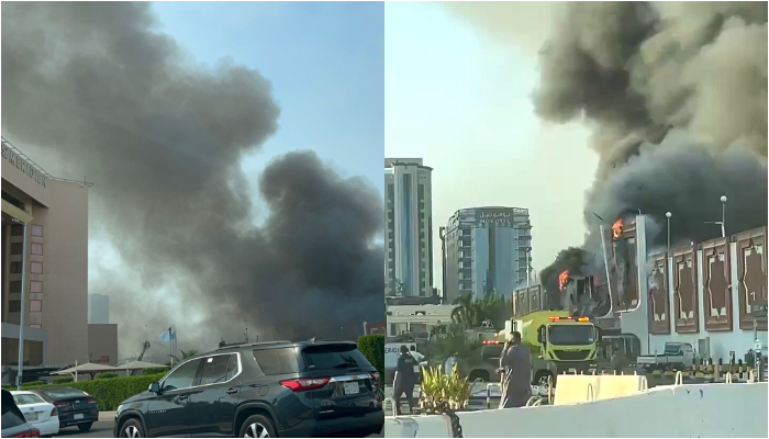 fire breaks out in jeddah international market 