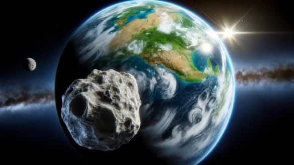 A mini moon asteroid 2024 PT5 started orbiting the Earth 