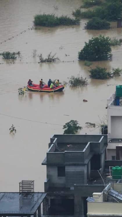 Monsoon rains