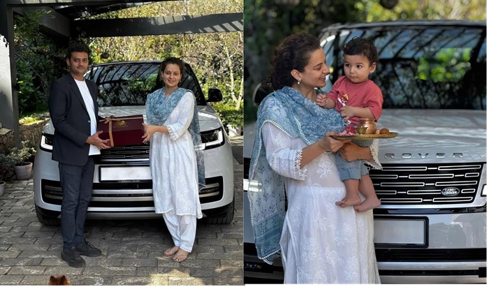 Kangana Ranaut buys range rover car worth rs 3 crore after selling bungalow for rs 32 crore ckm