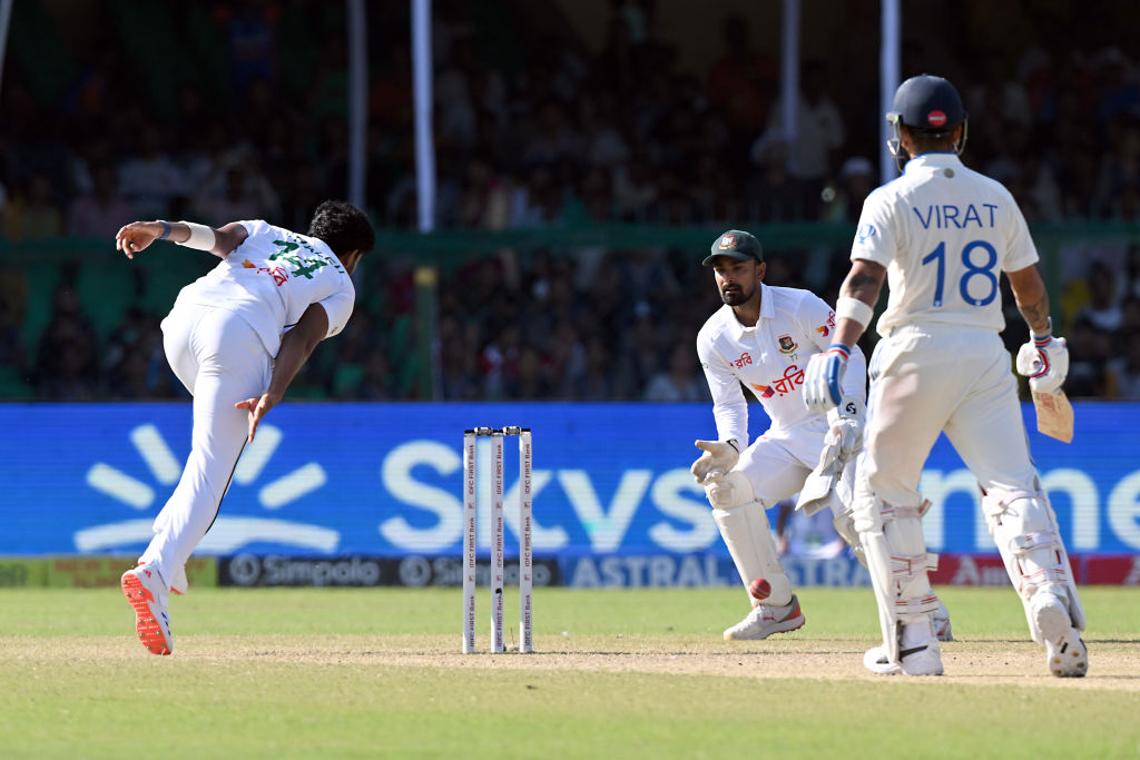 Virat Kohli survives dramatic run out chance vs Bangladesh in Kanpur Test Day 4