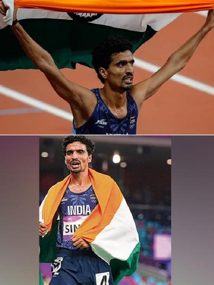 <p>गुलवीर सिंह ने 13 मिनट 11.82 सेकंड का समय निकालते हुए इस दौड़ में पहला स्थान हासिल किया। </p>
