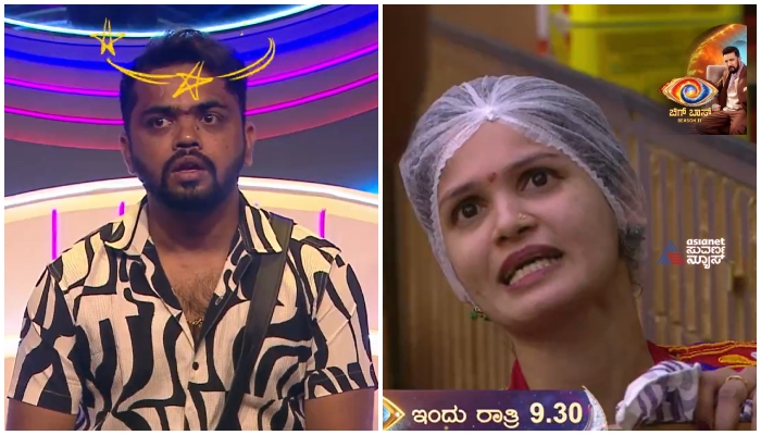 bigg boss kannada 11 Chaitra Kundapura argument  with  house mates gow