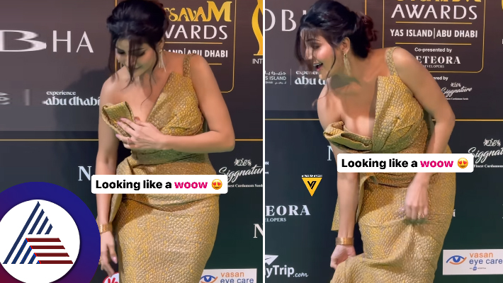 Bigg Boss fame Sonia Bansal troll heavily for uncomfortable dress in the IFFA fashion show suc