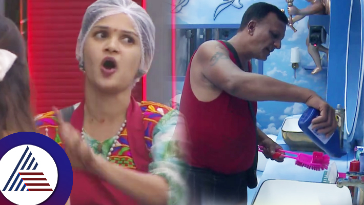 Lawyer Jagdeesh got into trouble after cleaning the toilet washed by Chaitra in Bigg Boss Kannada season 11 suc