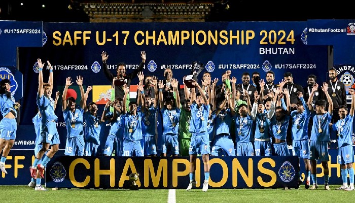 SAFF U17 Championship 2024 India wins title after beating Bangladesh in final kvn