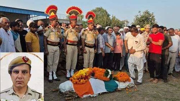 Delhi constable Sandeep Malik was killed after being deliberately run over by two intoxicated men in West Delhi