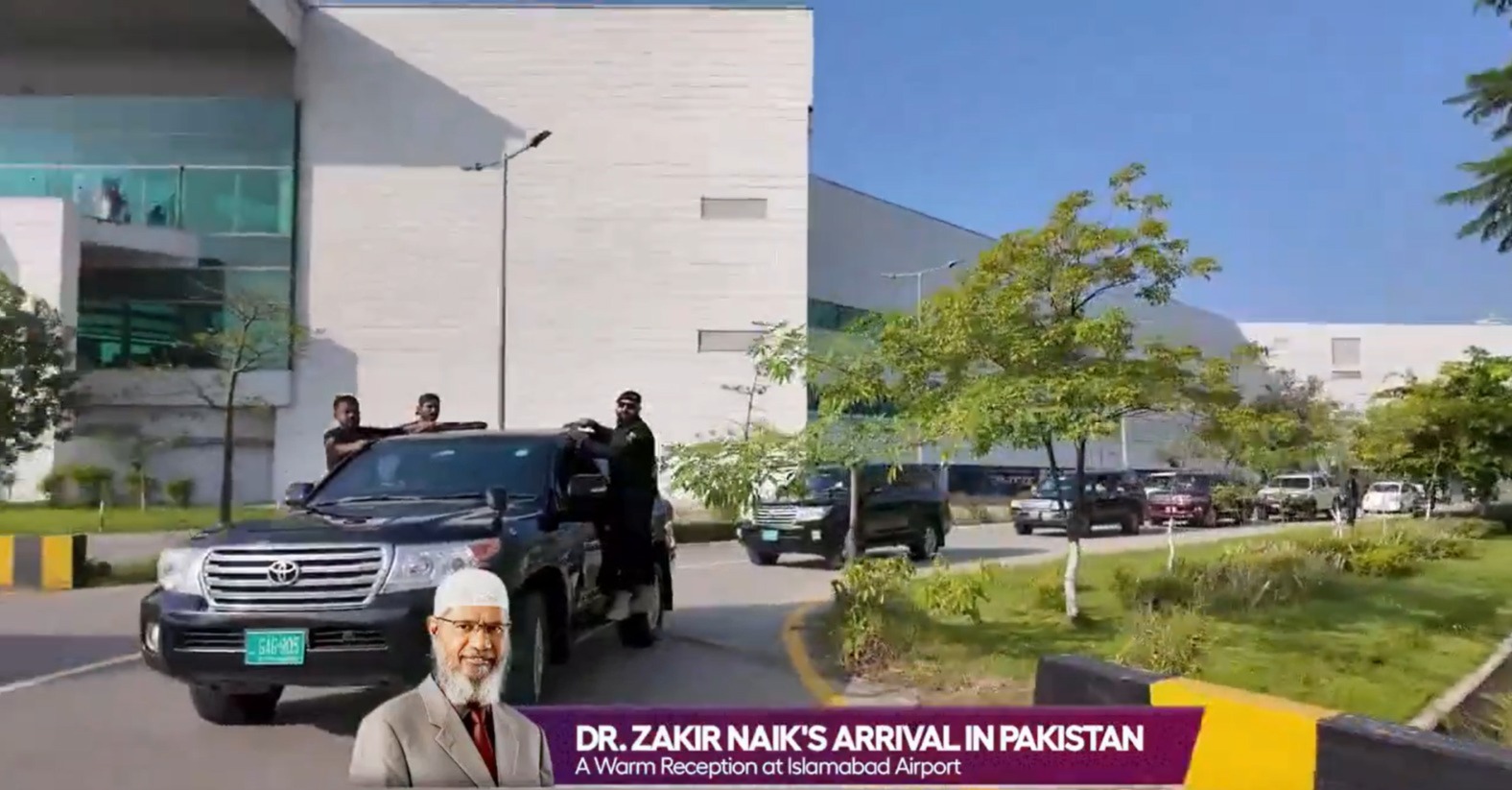 'Fear of unknown men': Outrage after fugitive preacher Zakir Naik gets VIP security cover in Pakistan (WATCH) shk