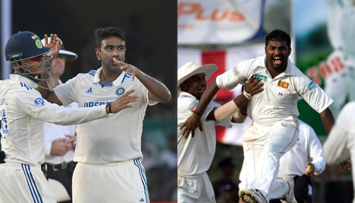 Ravichandran Ashwin equals Muthiah Muralidaran' s World Record for Most player-of-the-series awards in Tests