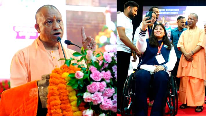 CM Yogi Honors Olympic Medalists, Inspires Youth at Lucknow Felicitation Ceremony AKP