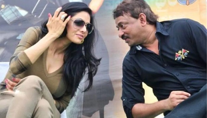 Actress Sridevi gave dog biscuit to the great director Ram Gopal Varma sat