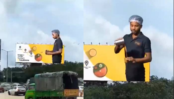 Peak Bengaluru Moment 3D billboard ad from Bengaluru went viral 