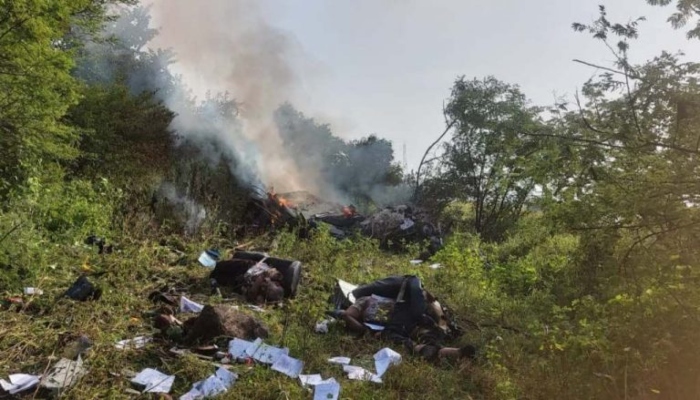 3 killed in helicopter crash near Pune shortly after takeoff [WATCH] anr