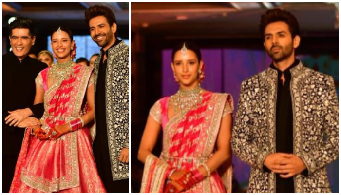 WATCH: Kartik Aaryan, Triptii Dimri shine at Manish Malhotra's show for cancer survivors NTI