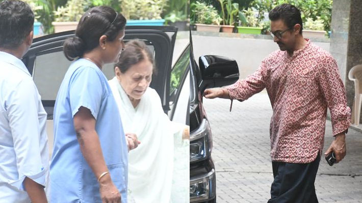 Video Aamir Khan consoles ex-wife Reena Dutta following her father's demise RBA