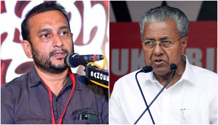 muslim youth league state president pk firos complaint to dgp on pinarayi vijayan's remarks on malappuram