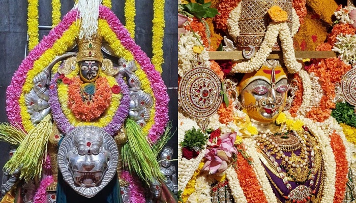 navratri celebration banashankari and bande Mahakali Temple Rituals Details san