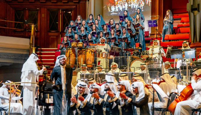 saudi  Orchestras music concert held in london 