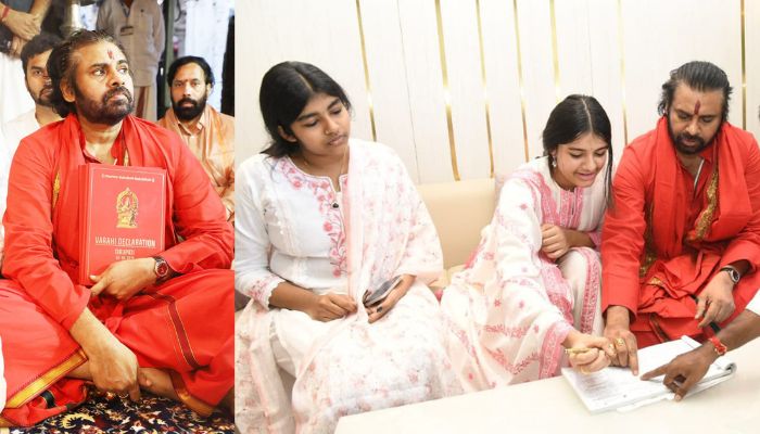 DCM Pawan Kalyan Prayashchita Deekshe End mrq