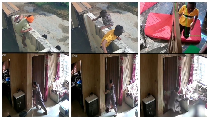 Video of woman standing alone with three men who tried to break into her house in Amritsar goes viral 