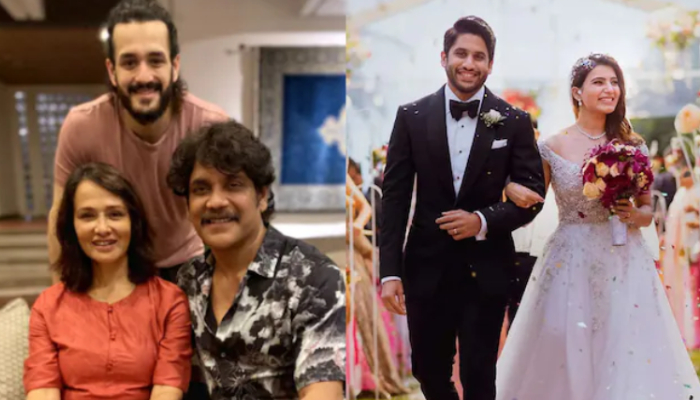 Akhil Akkineni comes out in support of half-brother Naga Chaitanya along with mother Amala [WATCH] ATG