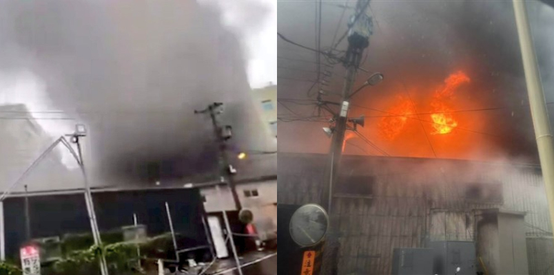 after typhoon Krathon Taiwan hospital fire leaves at least 9 dead